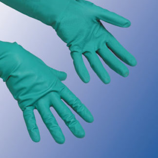 Универсальные резиновые перчатки, S, зеленый