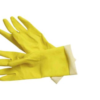 Резиновые перчатки Контракт, M, жёлтый