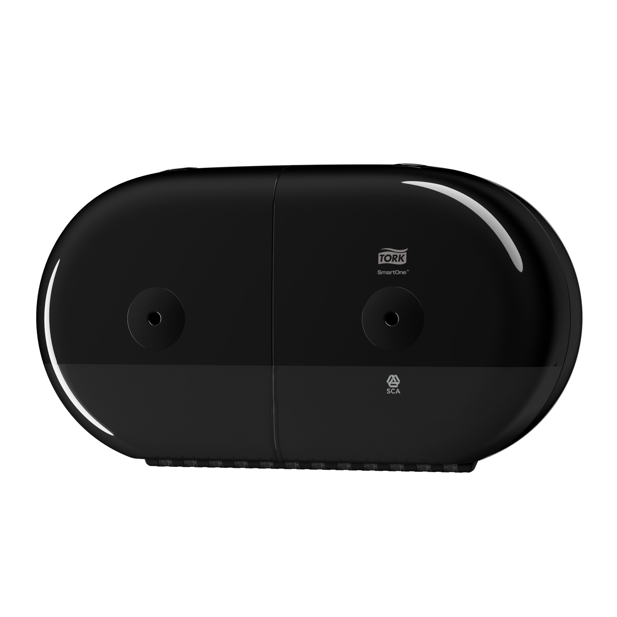 Tork SmartOne® двойной диспенсер для т.бумаги в мини-рулонах черный (T9)