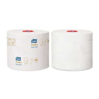 Tork туалетная бумага Mid-size в миди рулонах ультрамягкая (T6)
