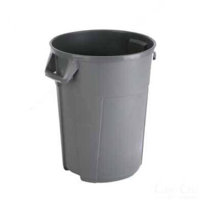 Титан контейнер пластиковый 120 л, серый
